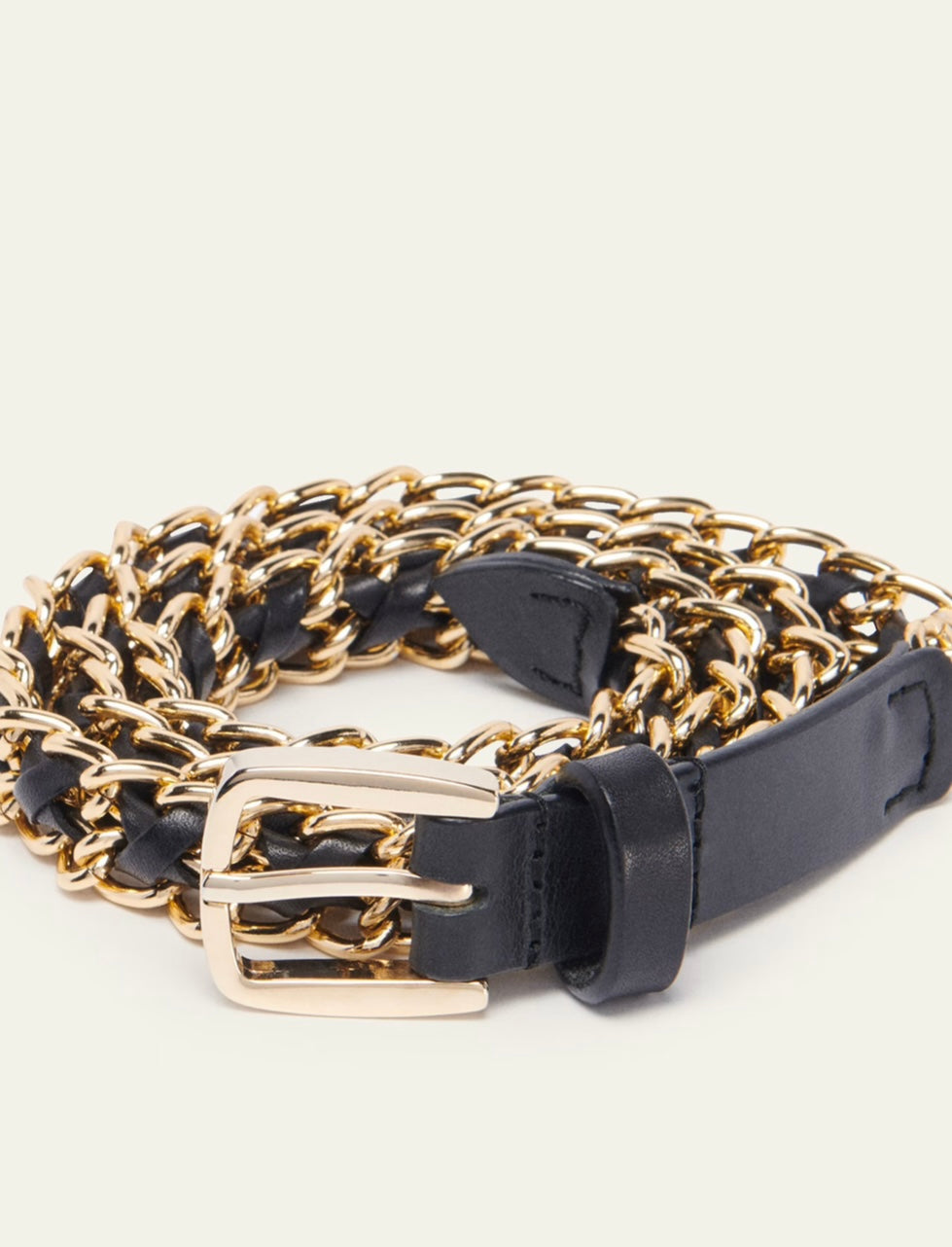 BA&SH Brooke Gold Carry-over Belt