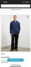 Load image into Gallery viewer, No Nationality Arne Linen Shirt