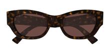 Load image into Gallery viewer, Gucci Havana Cat eye Sunglasses