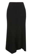 Load image into Gallery viewer, Cable Sylvie Crepe Rib Skirt - Black