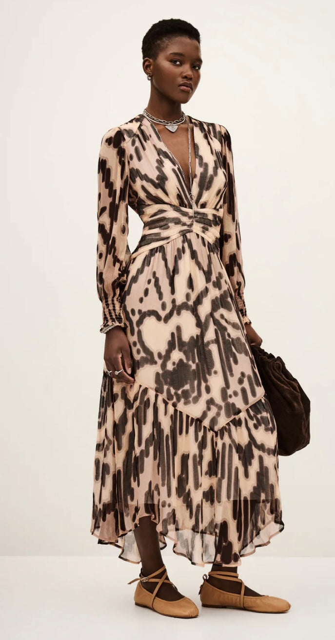 BA&SH Amore Astratti Dress