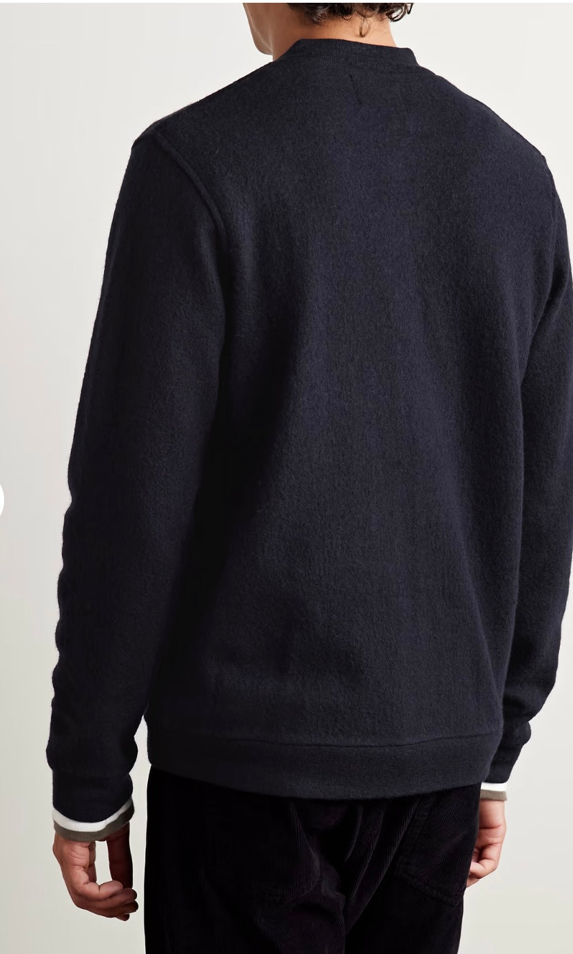 NN07 Boiled Merino Wool Bomber