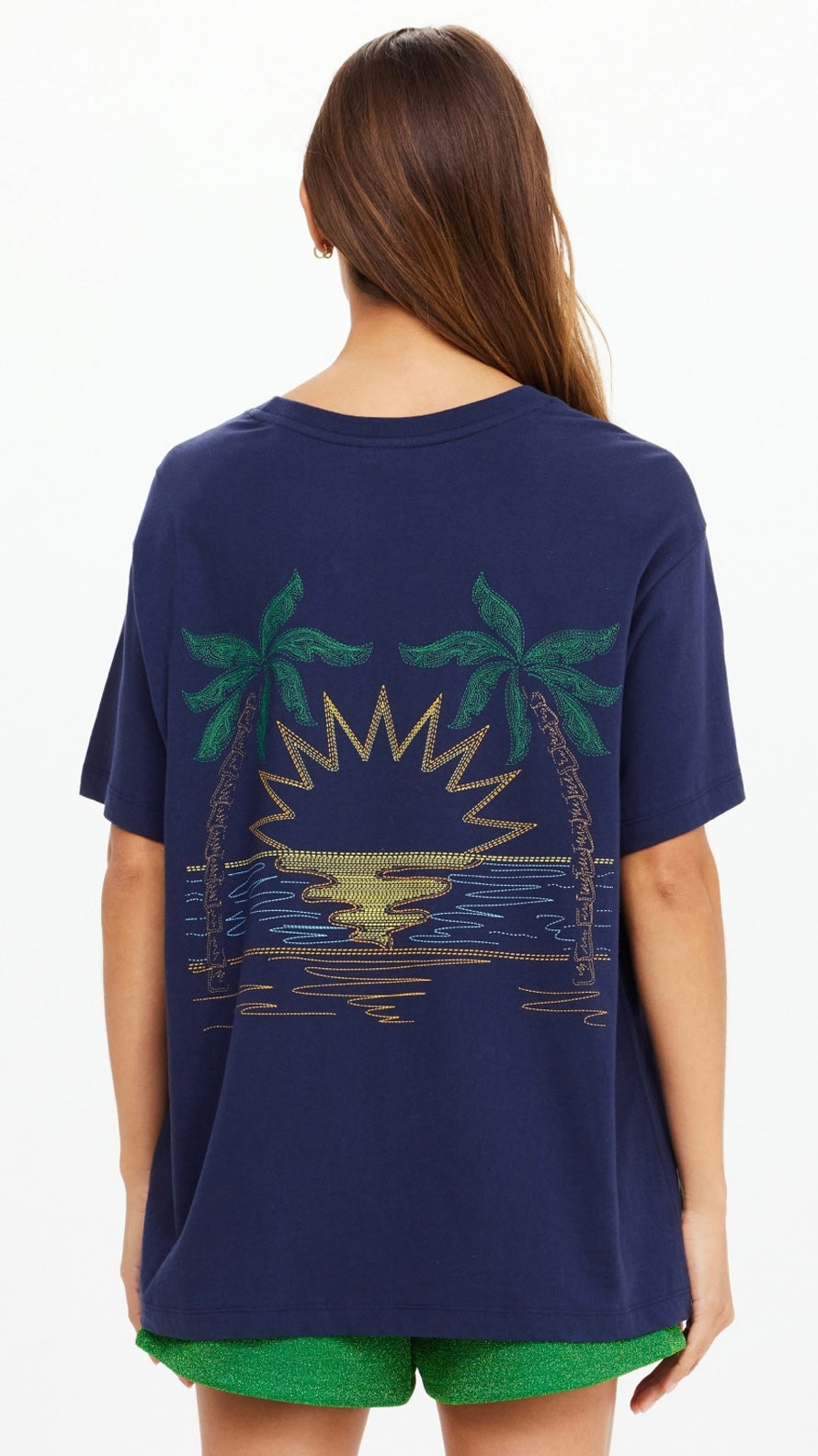 The Upside Sammi Tee Navy