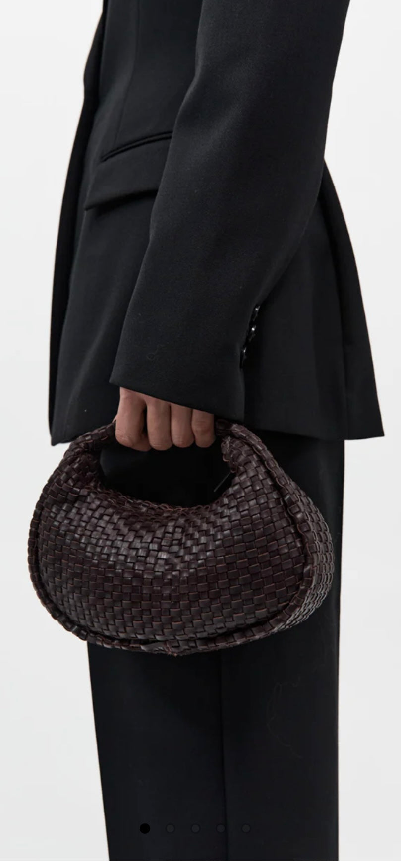 St Agni Lattice Bon Bon Bag Coffee