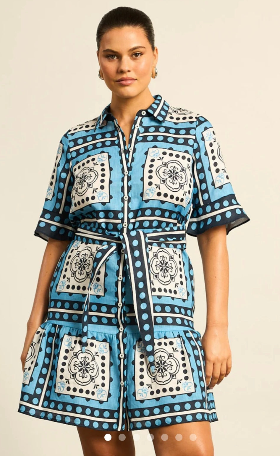 Zoe Kratzmann Submerge dress Red tile