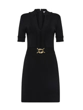 Load image into Gallery viewer, Rebecca Vallance Lela Knit Mini Dress Black