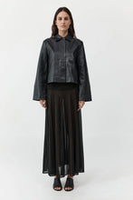 Load image into Gallery viewer, St Agni Leather minimal Jacket