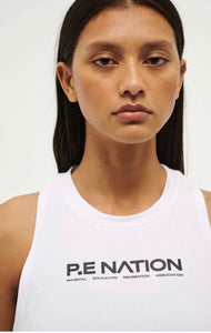 PE Nation Aero Tank - Optic White