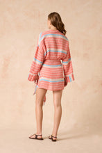 Load image into Gallery viewer, Estilo Emporio Leone Dress Poppy Red Stripe
