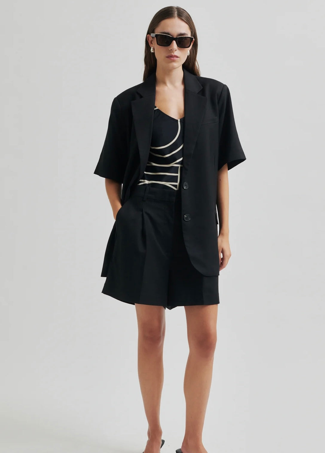 Second Female Sharo Black Blazer