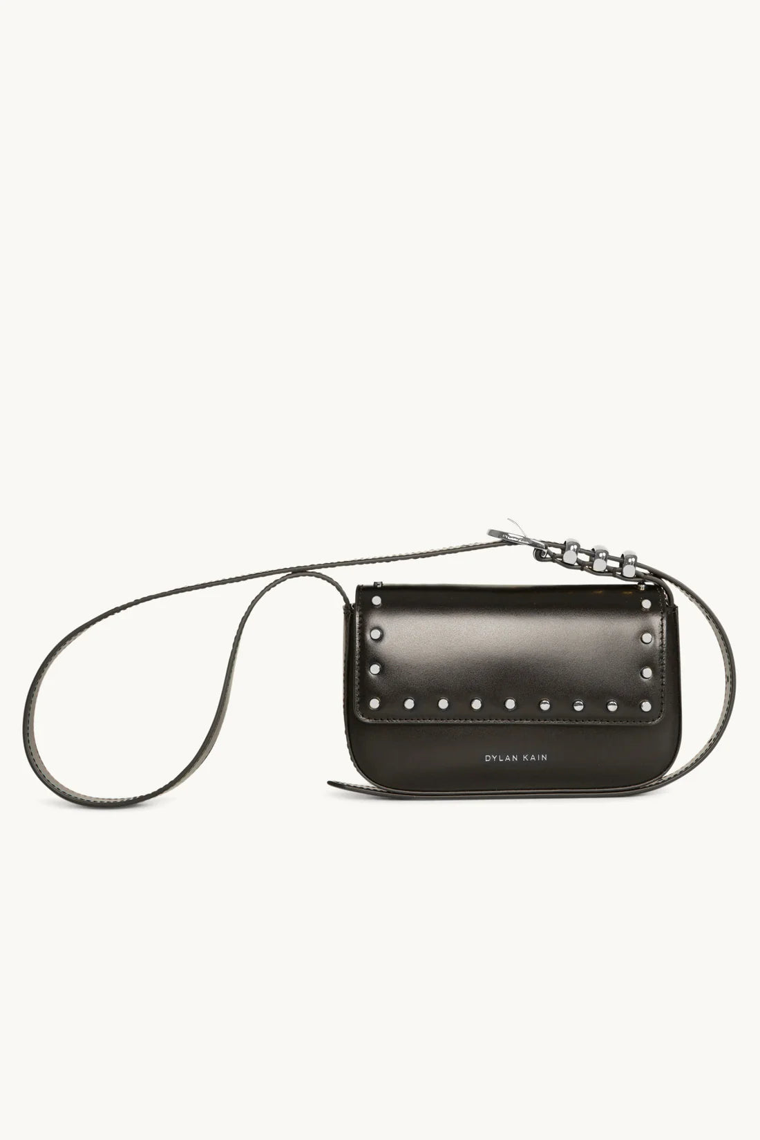 Dylan Kain Delilah studded bag silver