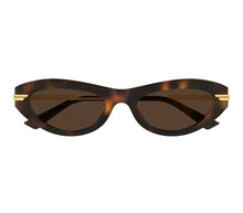 Load image into Gallery viewer, Bottega Veneta Tort Round Sunglasses