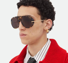 Load image into Gallery viewer, Bottega Veneta Drop Aviator Sunglasses