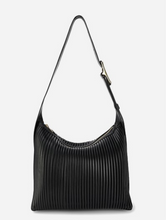 Load image into Gallery viewer, Deadly Ponies Mr Midimese Black Pleated Shoulder Bag