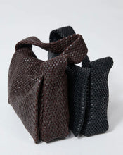 Load image into Gallery viewer, St Agni Lattice Satchel Coffee