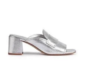 Pedro Garcia Unike Mules Silver