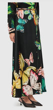 Load image into Gallery viewer, Leo Lin Camila Maxi Skirt - Papillon Print in Black