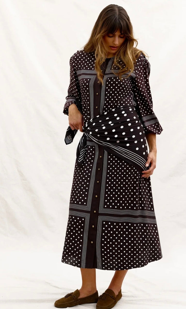 Binny Hot Chocolate Dress