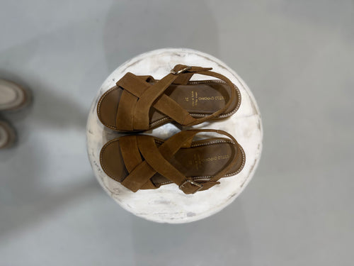 Estilo Emporio Flatform Sandal Tan