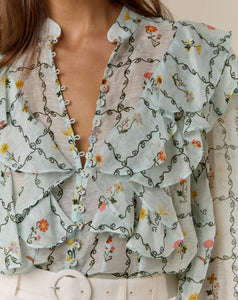 Palm Noosa Suki Blouse Calypso