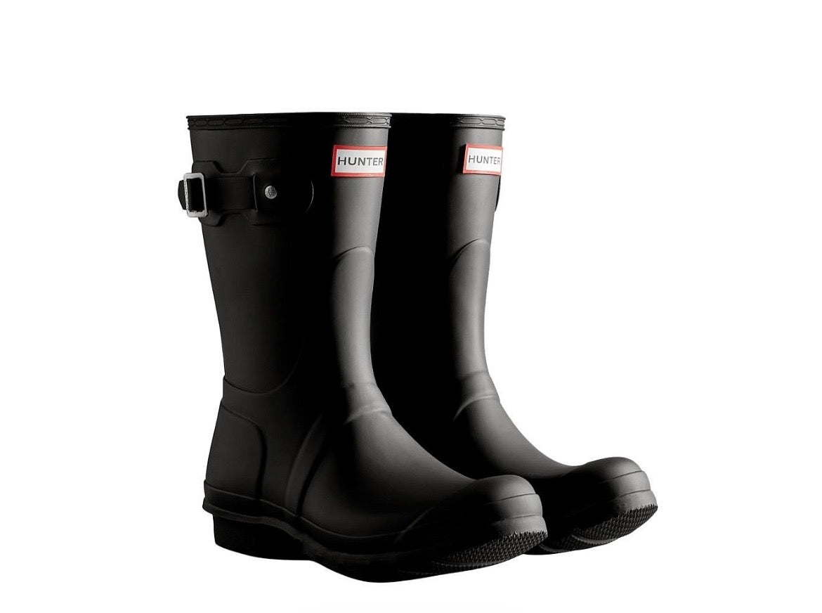 Hunter Original Short Tri Logo Boot
