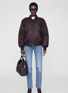 Anine Bing Leon Brown Bomber