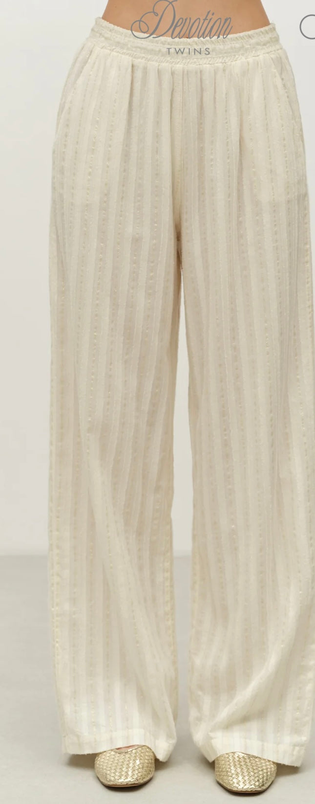 Devotion Twins Ecru Fantasy Pant