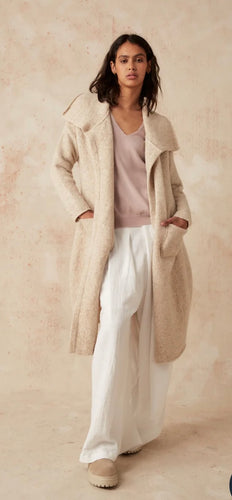 Estilo Emporio Cacoon Coat Oatmeal