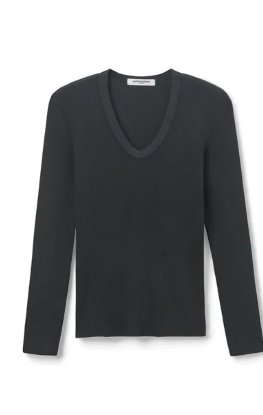 Perfect White Tee Robyn Tee in Black