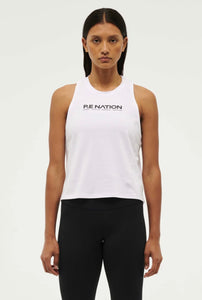 PE Nation Aero Tank - Optic White