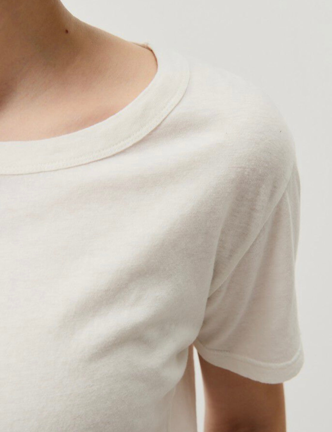 American Vintage Gamipy White Tee 102B