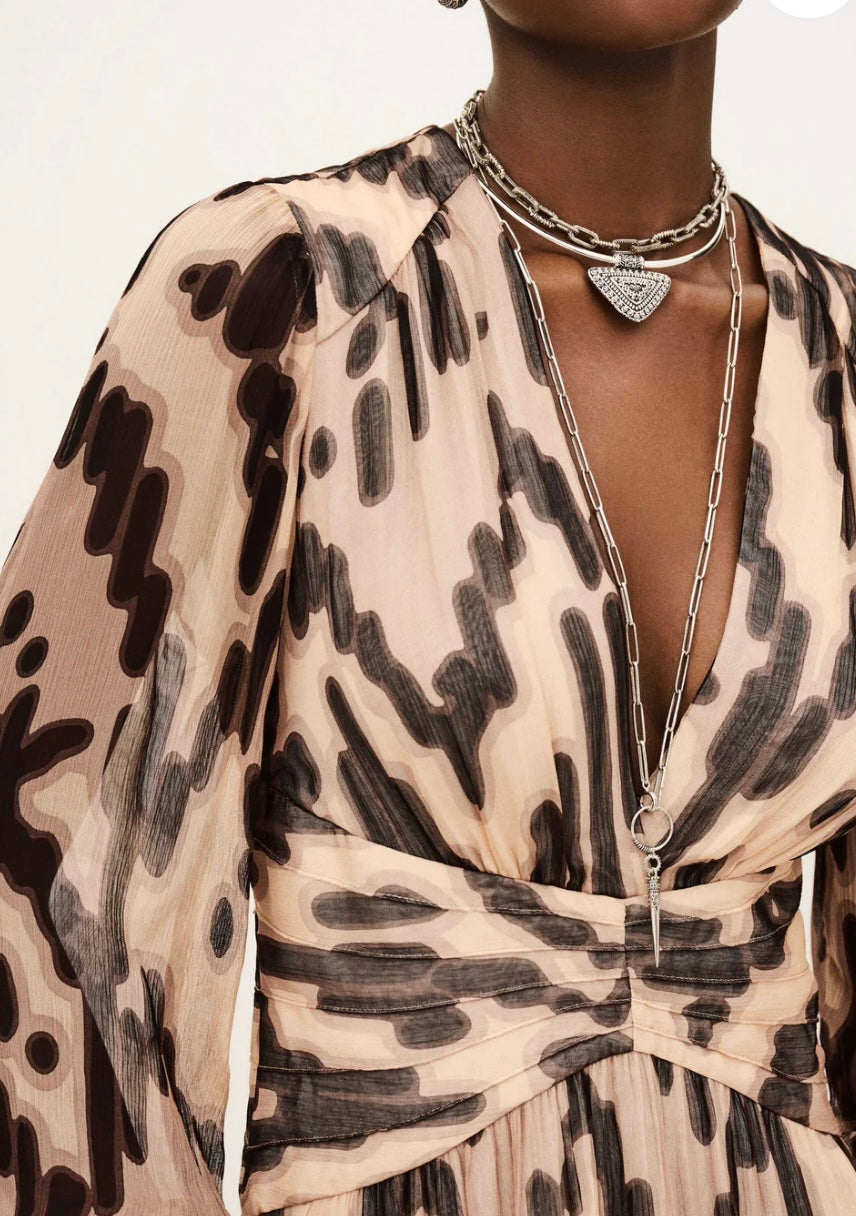 BA&SH Amore Astratti Dress