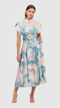 Load image into Gallery viewer, Leo Lin Anita Pocket Shirt Midi Dress Dreamscape Print