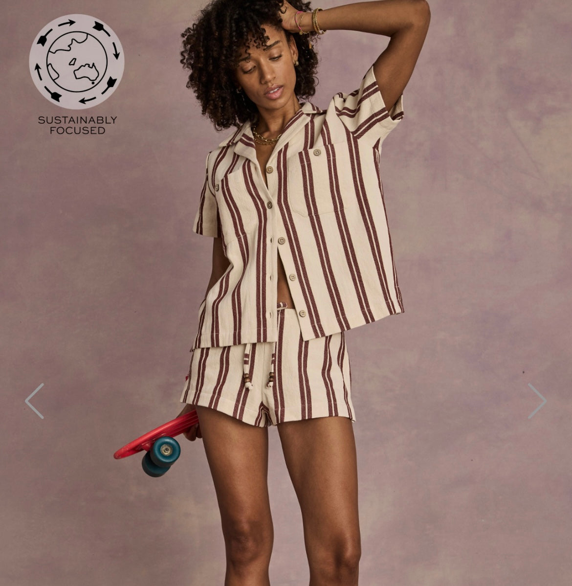 The Upside Baja Katia Collared Shirt