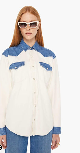 Mother denim the Tycoon shirt