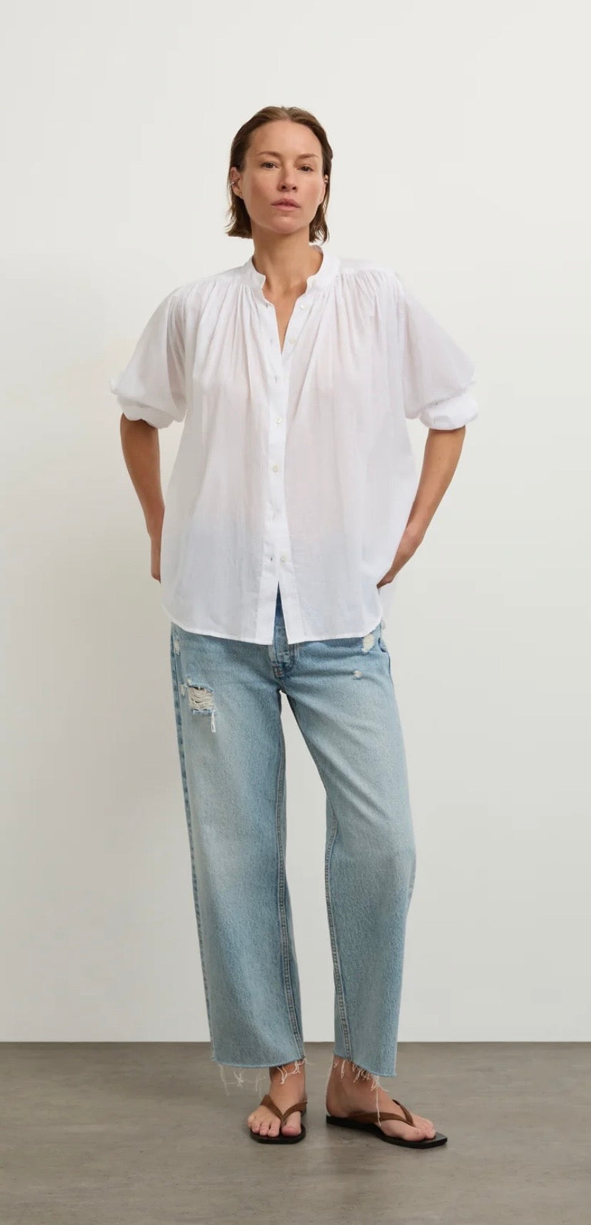 Villu Paradise Blouse in White