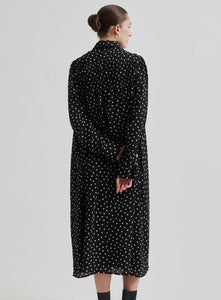 Second Female Polka Dot Shirt dress .