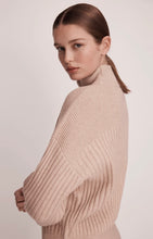 Load image into Gallery viewer, Morrison Oliver Merino Rib Pullover in Flax