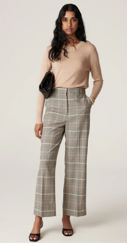 Cable Nina Merino Jumper Camel