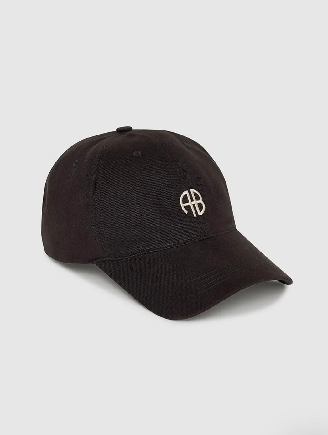 Anine Bing Jeremy Baseball Cap in Vintage Black