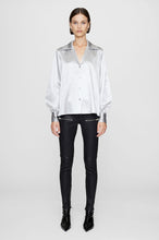 Load image into Gallery viewer, Anine Bing Mylah Shirt Silver