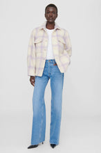 Load image into Gallery viewer, Anine Bing Phoebe Jacket - Lavender and Cream Check