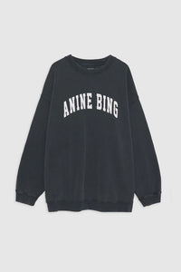 Anine Bing Tyler Sweatshirt washed Black