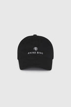 Load image into Gallery viewer, Anine Bing Jermey Baseball Cap Black