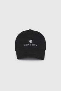 Anine Bing Jermey Baseball Cap Black
