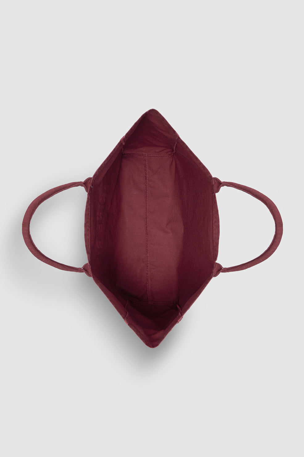Anine Bing Leo Canvas Tote Collegiate Fig