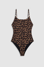 Load image into Gallery viewer, Anine Bing Vesta One Piece Swimsuit Leopard