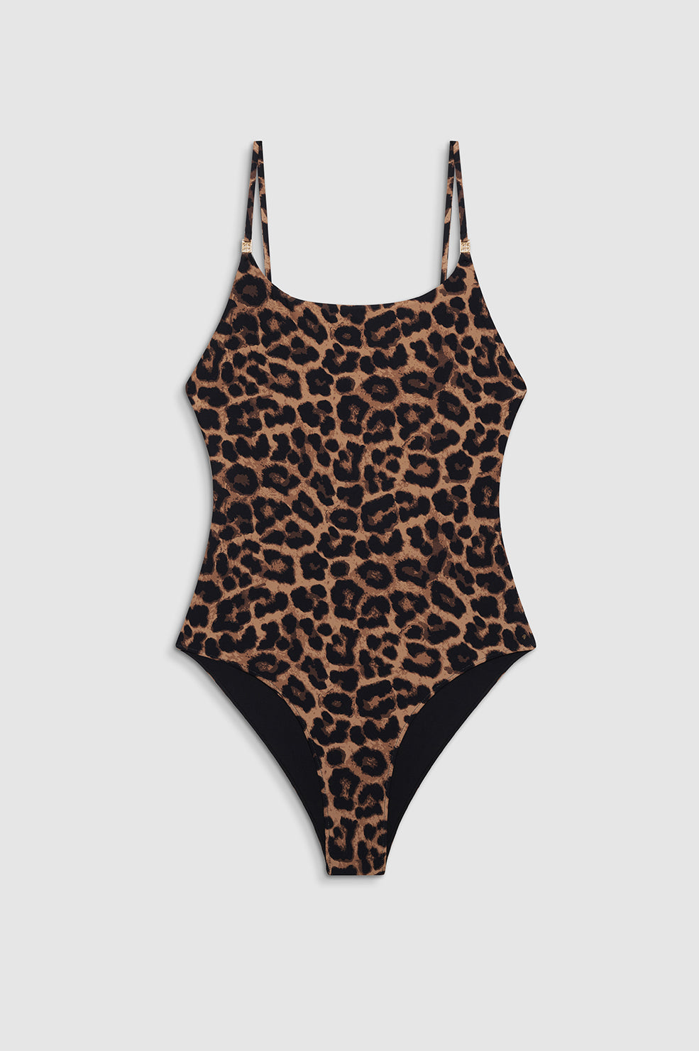 Anine Bing Vesta One Piece Swimsuit Leopard