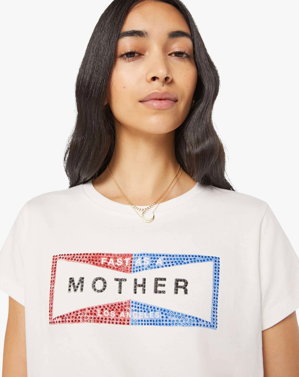 Mother Boxy ‘Goodie Goodie’ tee ‘ fluff fast as mother’