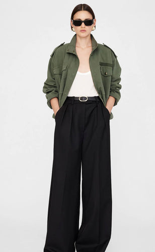 Anine Bing Audrey Jacket in Army Green
